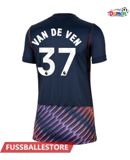 Günstige Tottenham Hotspur Micky van de Ven #37 Auswärtstrikot Damen 2026-27 Kurzarm